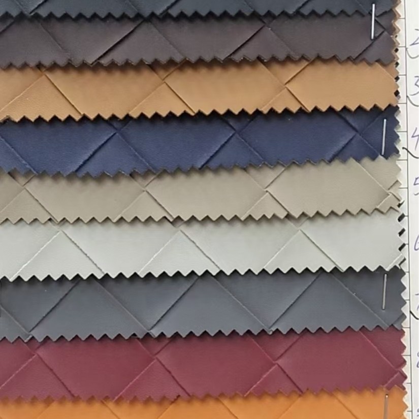 Large Woven Leather, Home Decoration Soft Bag Fabric, Hard Bag Leather, Pu Decorative Leather, Anti-Theft Door Bed Backrest Leather