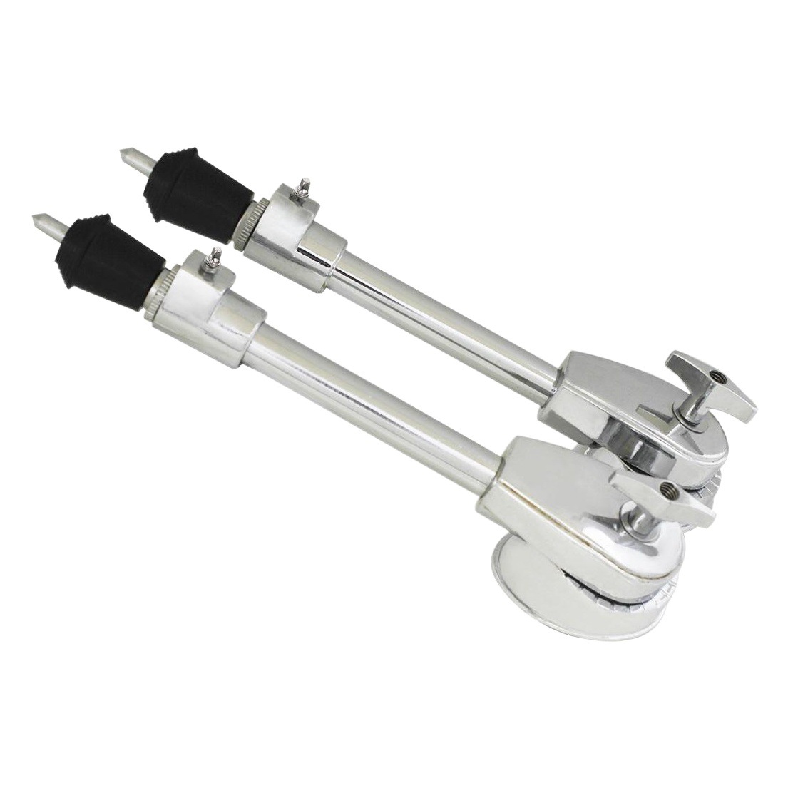 Picture of Wholesale Jazz Drum Drum Frame Drum Legs 2 Pack Plated silver Blow Drum Legs Fixed Drum Legs Bracket Big Drum Legs