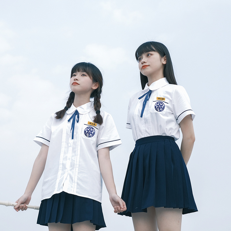Summer Nanchuan Middle School Student Class Uniforms, College Style Suits, Junior High School Sports Meeting Uniforms, High School Students' Graduation Season Performance Uniforms
