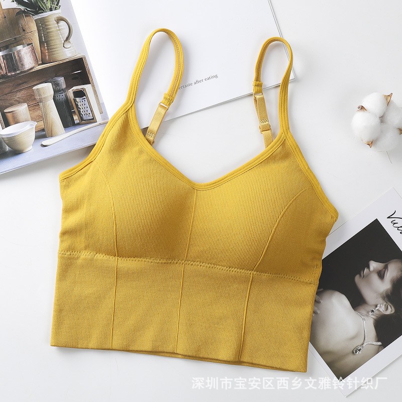 Picture of Kaka same style large U beauty back thread wrapped chest tube top seamless sexy anti-exposure bottoming sports back strap underwear