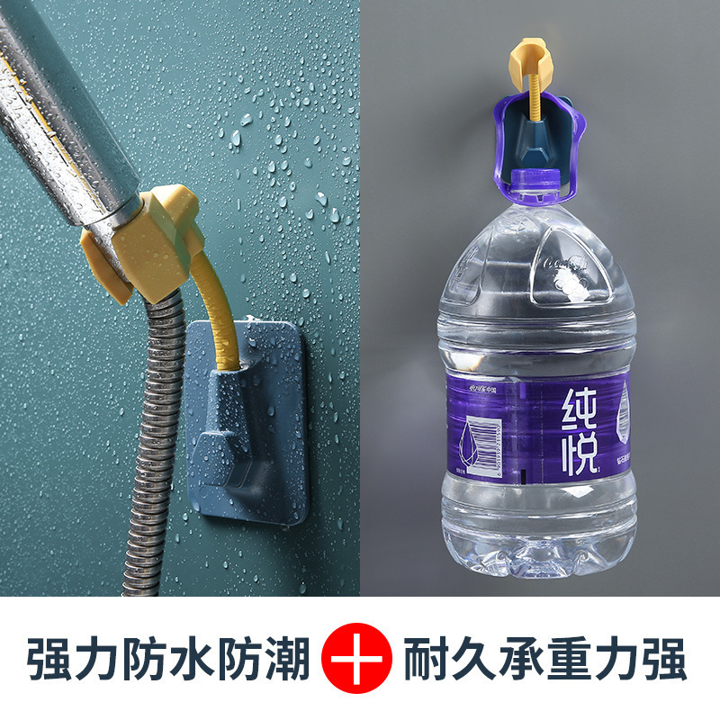 Picture of Punch-free bathroom shower head bracket fixed base shower head hanger shower head bathroom shower accessories