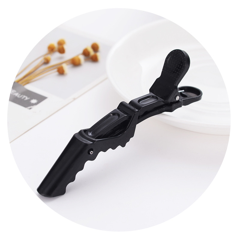 Picture of Multi-functional hair styling clip positioning partition alligator clip long mouth clip crane mouth clip curly hair stylist's choice