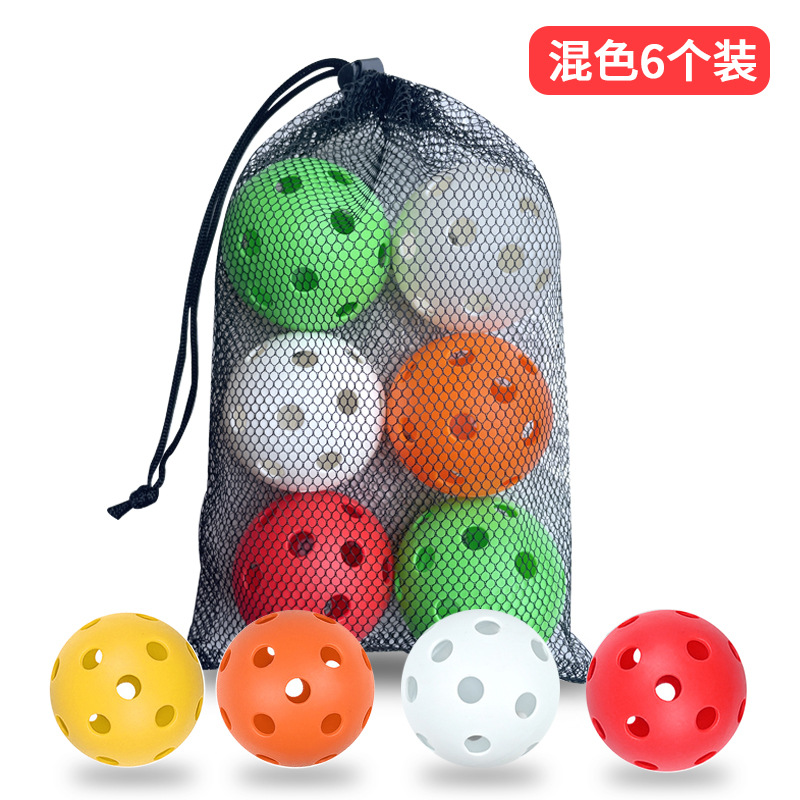 Picture of Indoor and outdoor peak ball 72mm26 hole Pickleball hole ball sports practice baseball injection molding