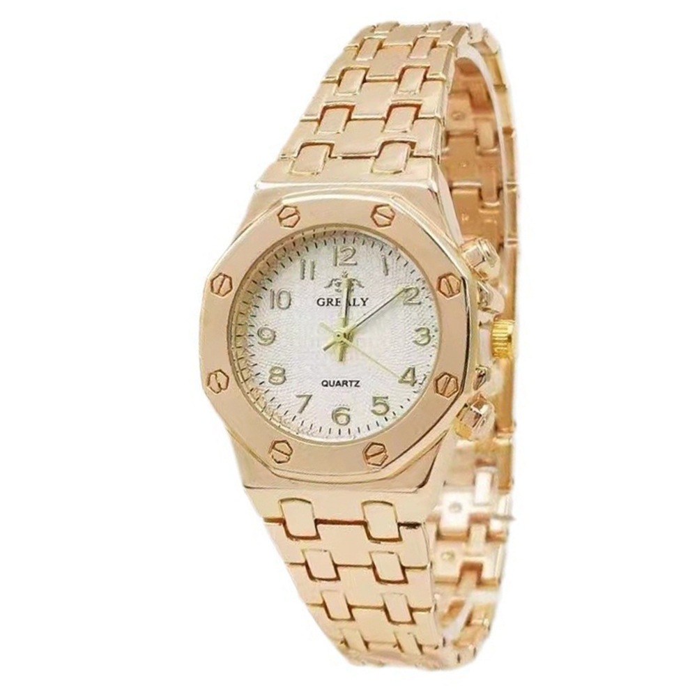 Foreign trade hot fashion ladies watch simple alloy with digital scale quartz watch trend women's watch wholesale