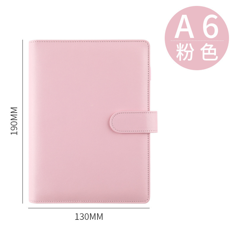 Picture of Spot Cross-Border Internet Celebrity Creative Macaron Notepad Loose-Leaf Notebook Notebook A6 Can Be Printed with Logo