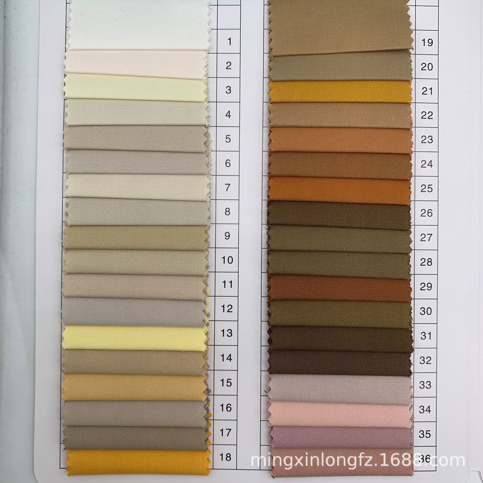 Picture of Cotton high density 1/3 oblique washing fabric cotton coat jacket pants jacket hat bag fabric spot wholesale