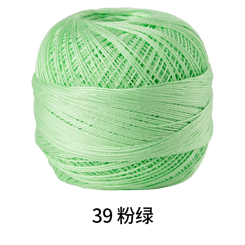 Picture of Color picking No. 10 micro hook lace thread hand-woven 40# fine wool crochet woven hand ball