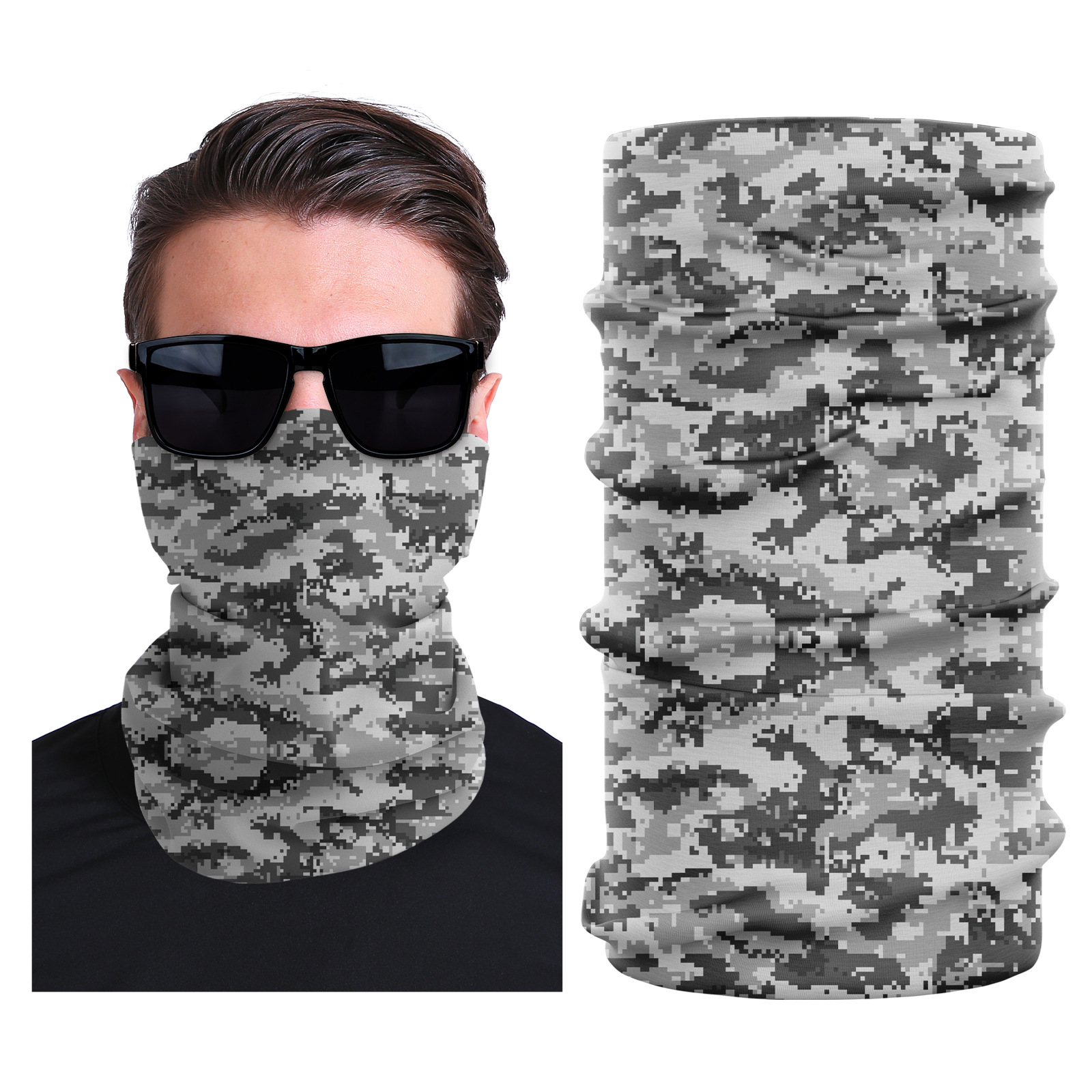 Picture of Xunhui magic scarf outdoor scarf mountaineering riding scarf high elastic seamless Ice Silk face towel cross-border bandana