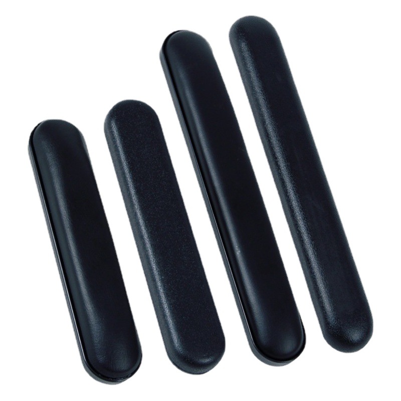 Wheelchair accessories armrest universal pair ABS plastic armrest leather sponge armrest waterproof polyurethane PU wear-resistant