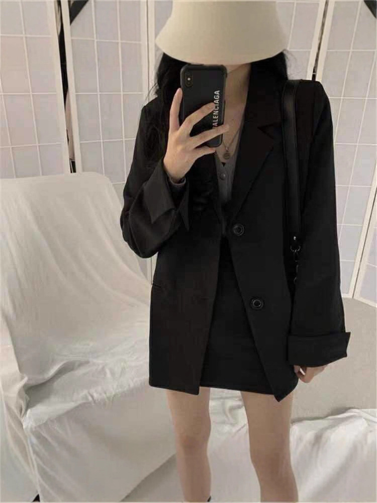 Spring clothes, small jackets, foreign style celebrity suits, early autumn, Internet celebrities, Douyin, Korean version of blazers, women's spring and autumn