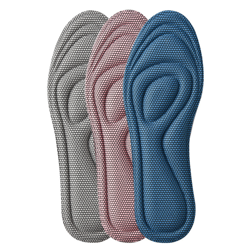 Picture of Insole wholesale thickened massage shock absorption sweat-absorbing military training insole flat foot correction insole arch sports insole