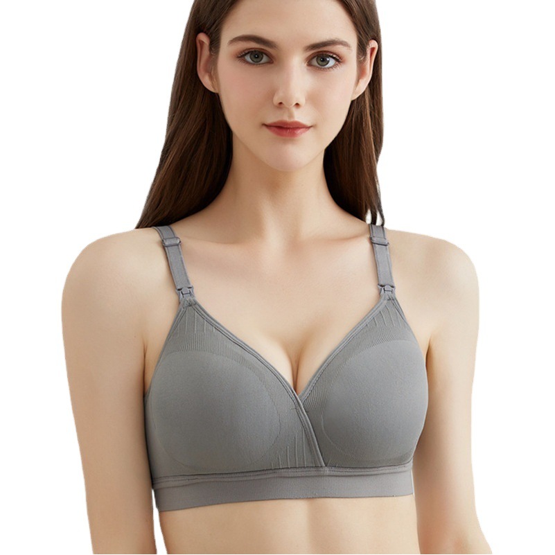 Wholesale Nursing Bra Front Buckle Cross Maternity Underwear Postpartum Nursing Bra