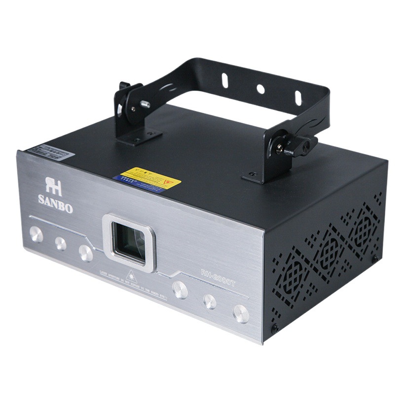2W full color animated laser light 13 Gallery Bar stage wedding performance scanning light Road indication laser light