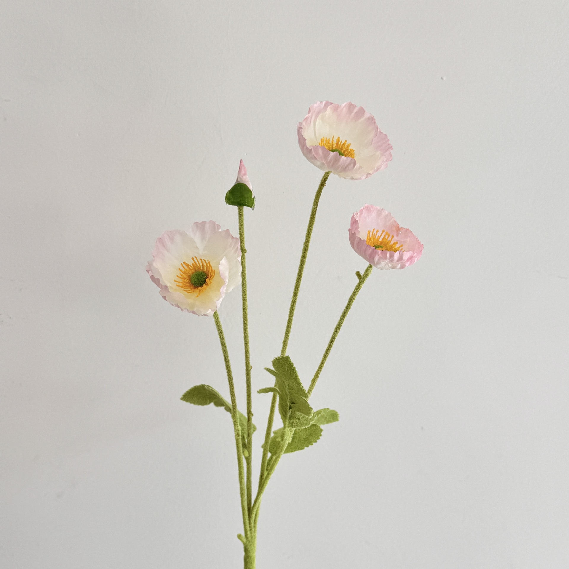 Picture of Poppy Artificial Flowers, High-End Realistic Wedding Scene Layout, Home Decoration Ornaments, Artificial Flowers, Silk Flowers, Artificial Flowers