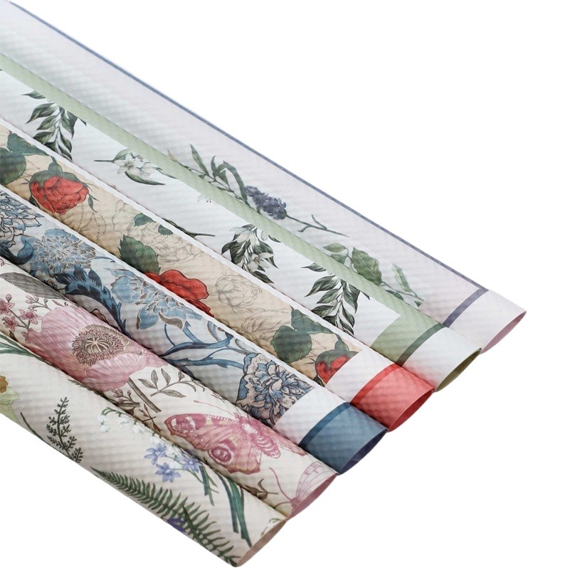 Valentine's Day Gift Bouquet Wrapping Paper French Calan Polka Dot Anna Manor Embossed Paper Flower Wrapping Paper DIY