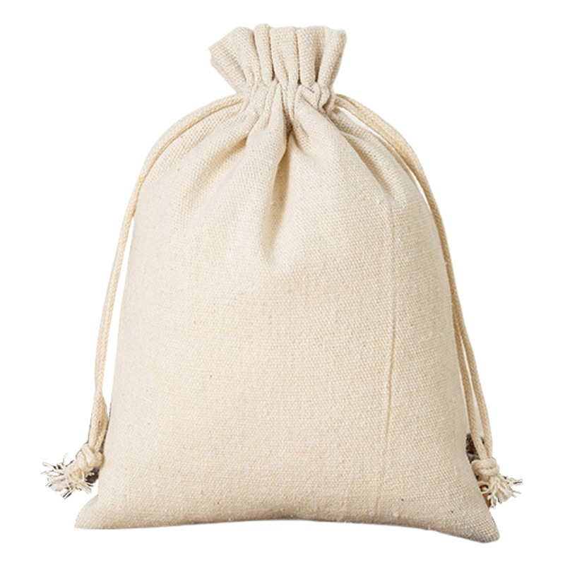 Cotton bag cross-border for wholesale 10*15cm outdoor travel tableware packaging storage bag cotton bag
