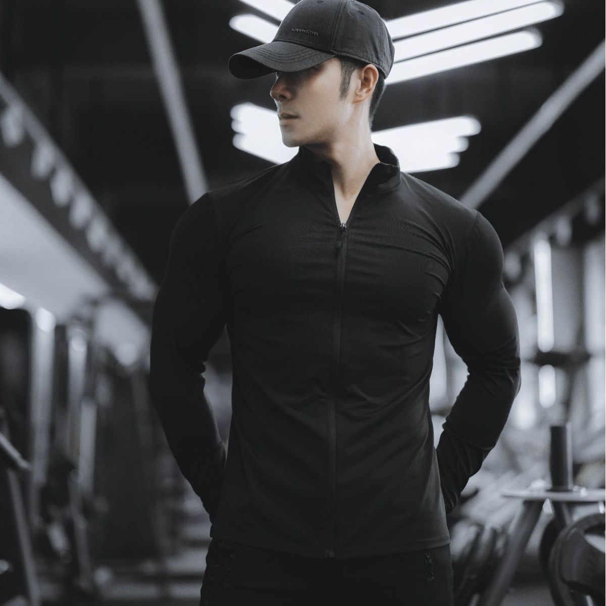 Fitness Jacket, Long-Sleeved Sports Running and Cycling Clothing, Sports Appearance Jacket, Breathable Thin Slim Fit Top