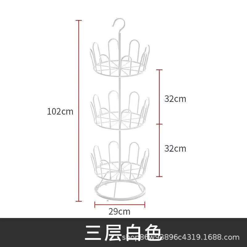 Picture of Shoe drying rack outdoor balcony shoe drying rack drying shoes floor rotating slippers hanging rack drying shoes artifact