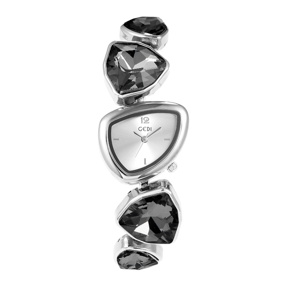 Picture of GEDI New Bracelet Watch Crystal Irregular Strap Niche Design Light Luxury Fashion High Elegant