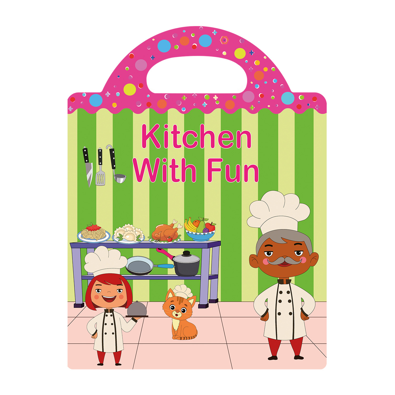 Picture of Cross-border DIY fun children's scene sticker book early education concentration training can be moved repeatedly paste quiet book