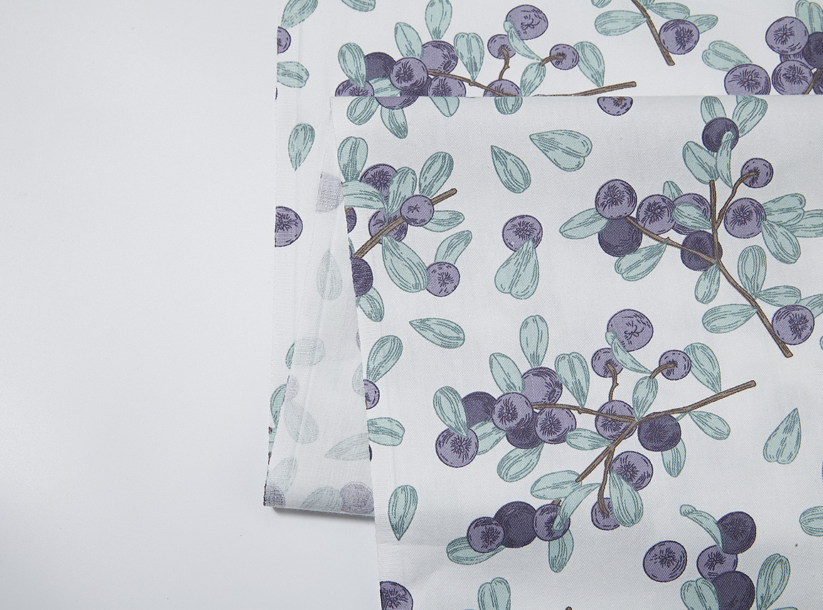 Picture of Wholesale Supply 133*72 Twill Printed Cloth Small Flower 40 Cotton Cloth 1.6m Width