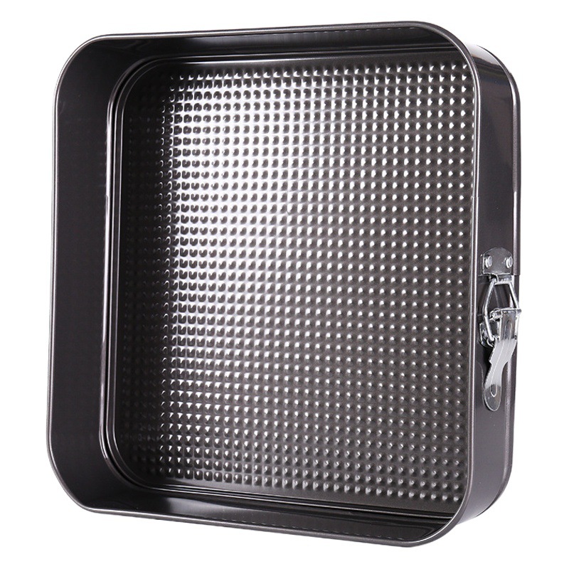 Square Lock Live Bottom Cake Mold Package Carbon Steel Non-stick Buckle Baking Tool Cake Baking Pan Amazon