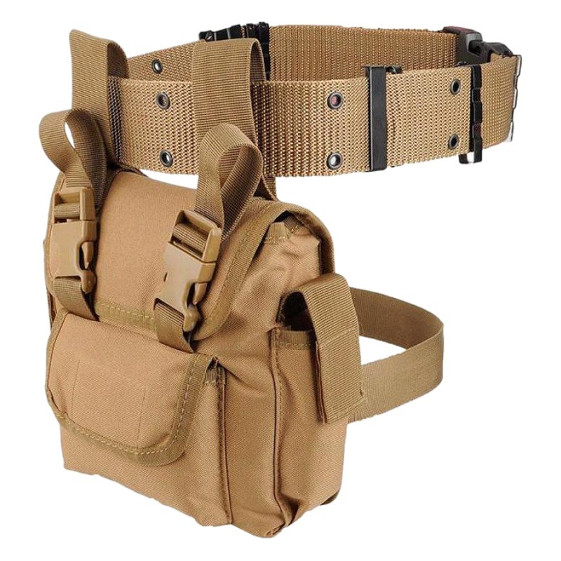 Outdoor sports leg bag storage bag multifunctional waist leg bag EDC mountaineering leggings tool waist hanging bag