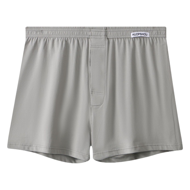New fire gunner men's underwear solid color boxers boxers loose breathable plus size Arro pants one-piece delivery