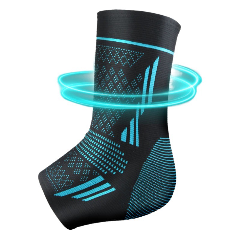 Fitness Sports ankle protection nylon knitted high elastic breathable pressure ankle protection anti-sprain ankle protection basketball ankle protection wrist