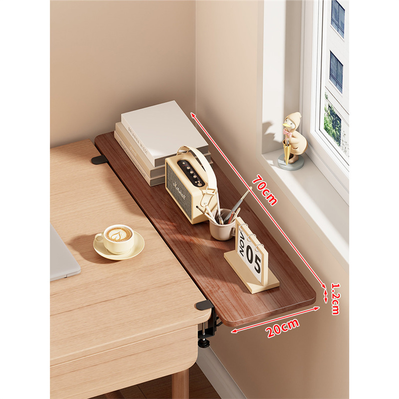 Picture of Desktop extension board, punching-free gap extension, expansion, computer desk hand rest, folding, lengthening, and widening panel