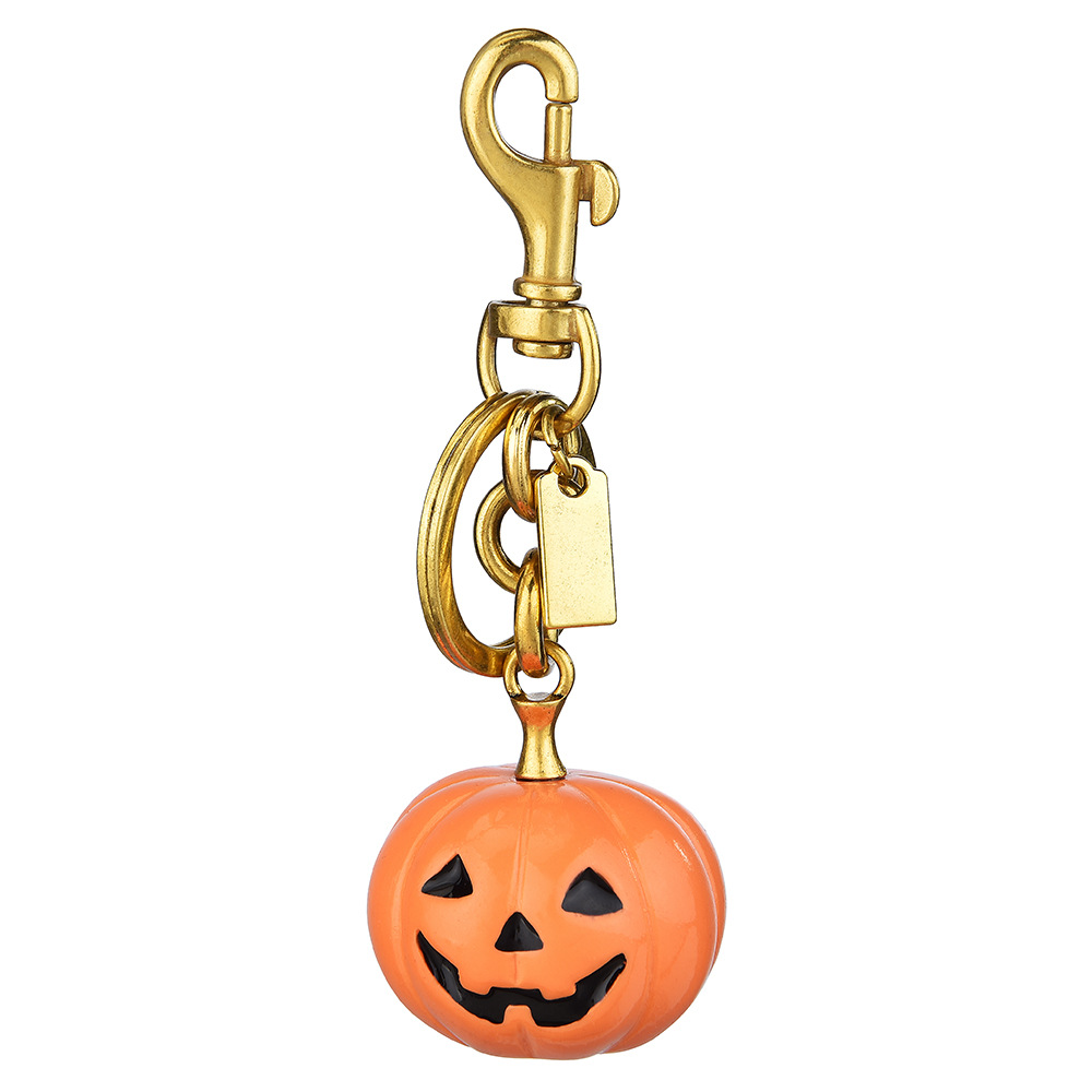 Healing pumpkin keychain, warm color banknote, healing, small, portable, good storage, pendant, first choice, cute value full