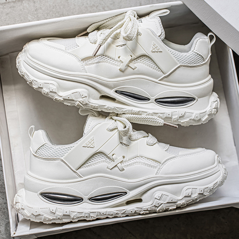 Picture of Internet celebrity popular men's shoes, summer breathable mesh, casual inner heightening daddy shoes, teenager running shock-absorbing sneakers