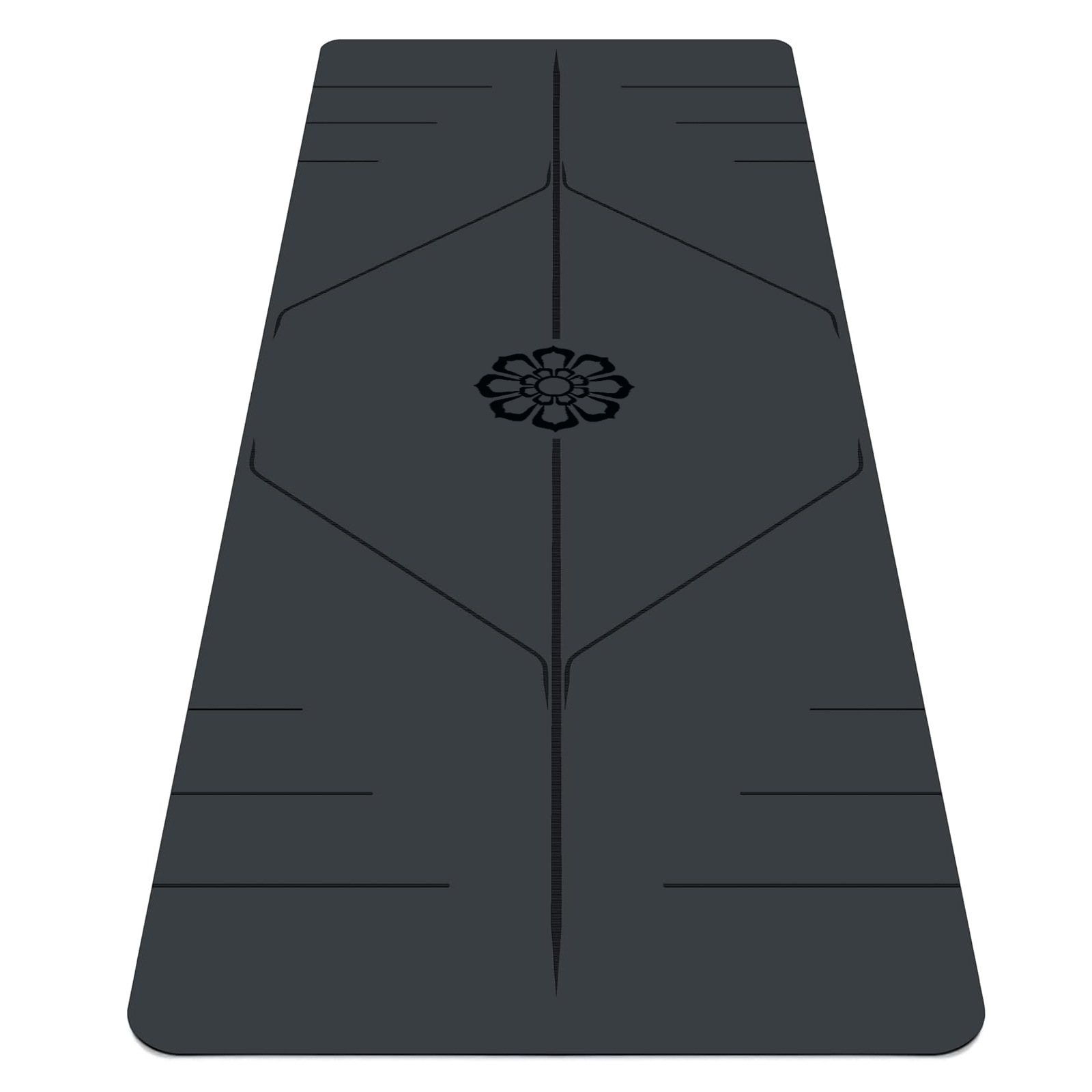 Cross-border wholesale natural rubber PU yoga mat sweat wet and dry non-slip wear-resistant home fitness mat widened and thickened 5mm