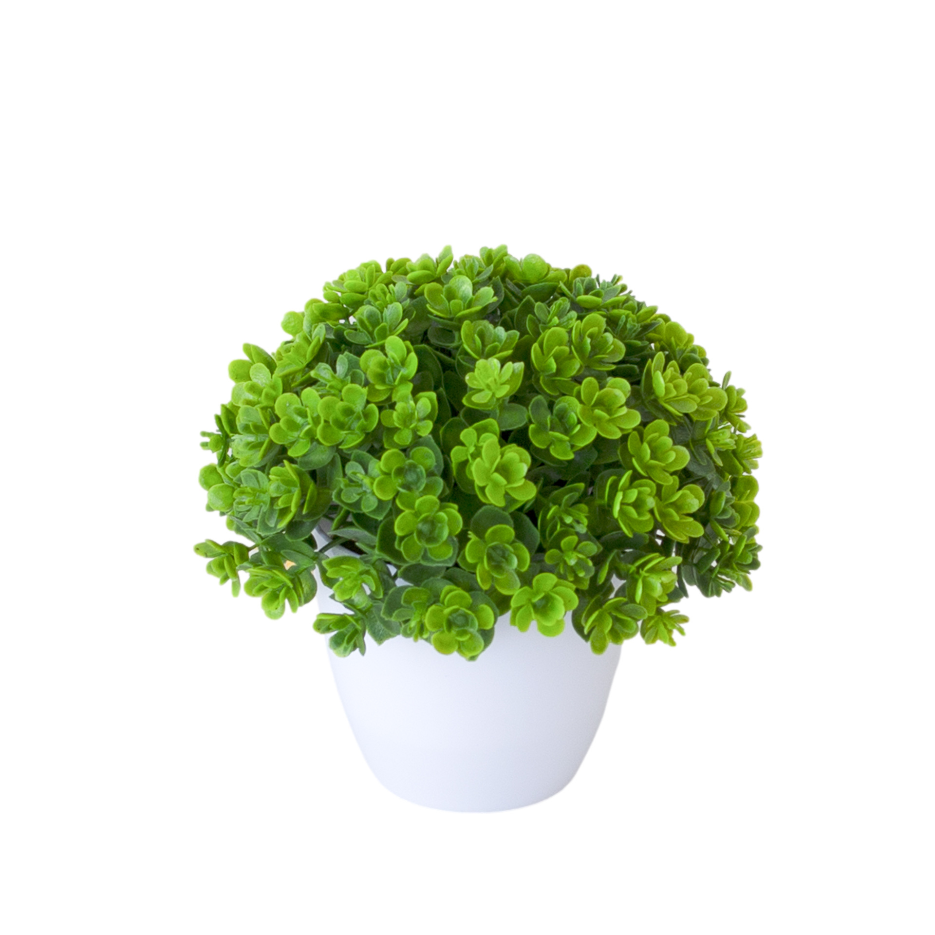 Picture of Simulated Plant Bonsai Desktop Artificial Flower Plant Ornaments Flower Ball Grass Ball Potted Home Decoration Small Ornaments