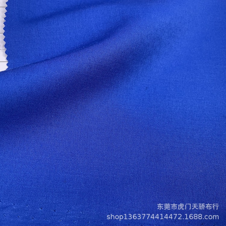 In stock woven bamboo fiber fabric 140g bamboo fiber thin 1/2 oblique polyester cotton bamboo fiber fine twill fabric
