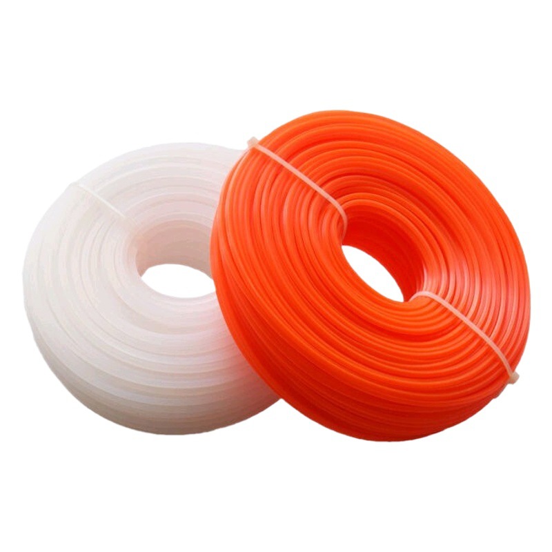 Lawn Mower Mowing Rope Weeding Brush Cutter Steel Wire Twist Sawtooth Trimmer Round Square Nylon Rope Factory