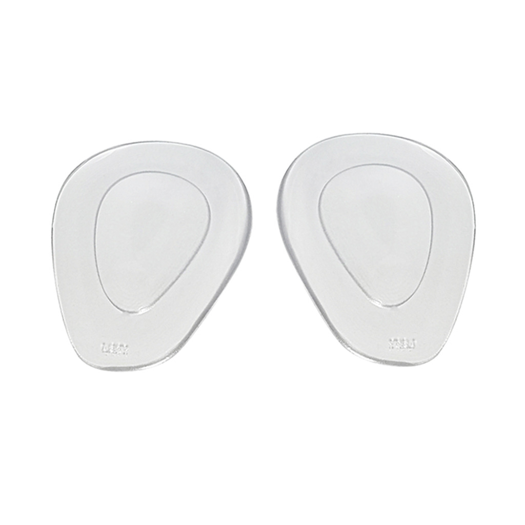 Picture of Half-size transparent silicone massage insoles ladies thickened high heels anti-pain front pad men's and women's foot pads wholesale