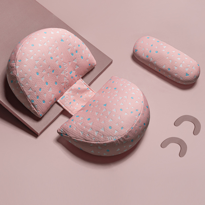 Picture of Cross-border Pregnant Women Pillow Waist Protection Side Sleeping Pillow Belly Sleeping Side Sleeping Pillow Nursing Pillow U-shaped Waist Back Pillow Summer