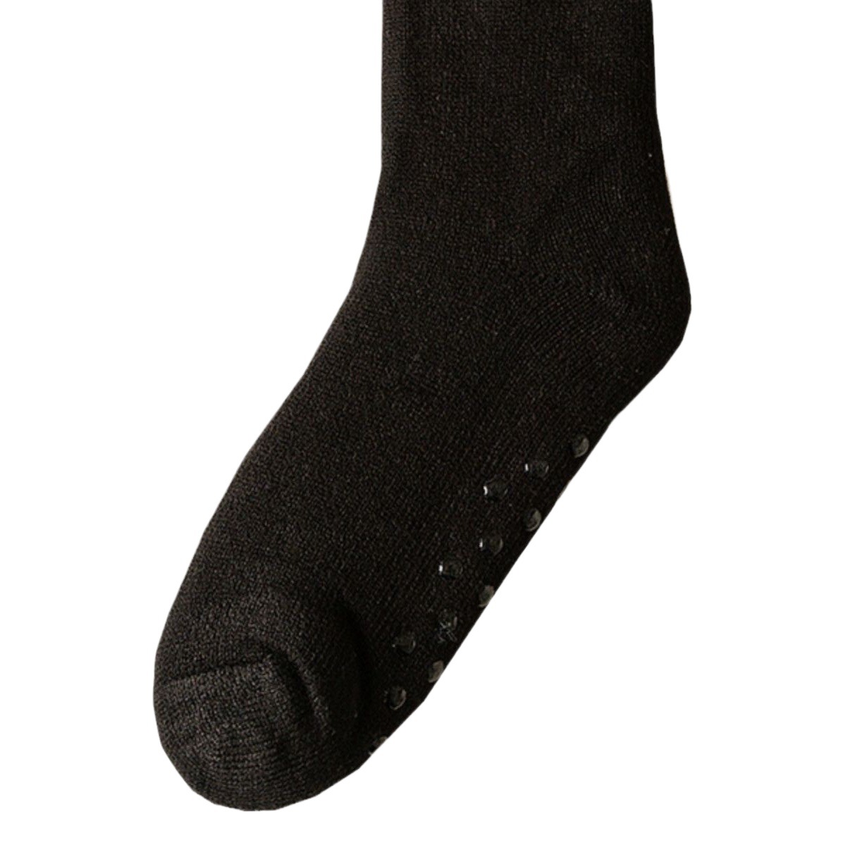 Winter thick socks men's mid-calf length socks lambswool fleece-lined thick warm home autumn and winter sleeping men's floor socks