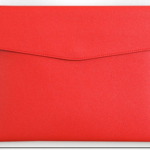 Picture of Leather File Bag Folder Contract Invoice File Bag School Office Supplies Friends Gift A4 Storage Bag Factory