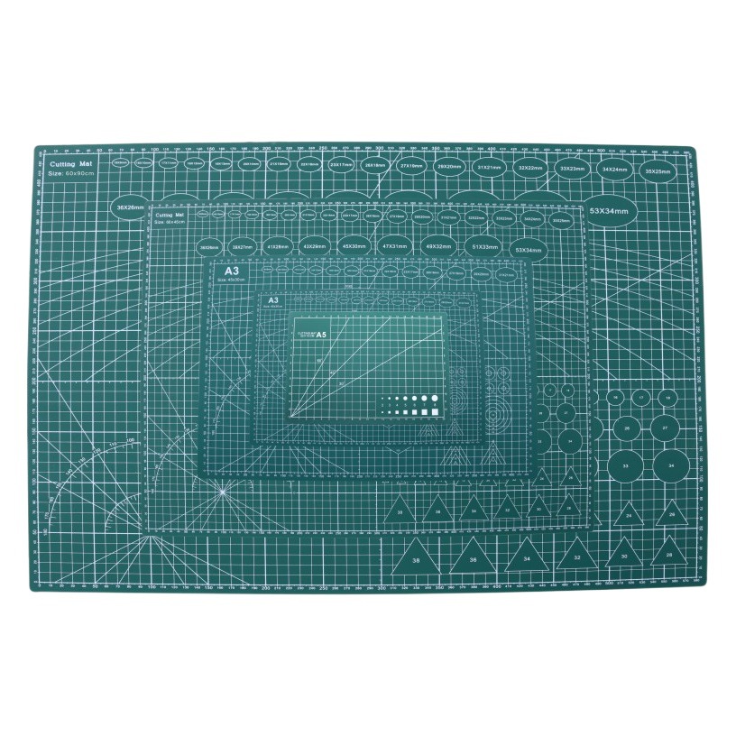 A5 color backing plate A4 cutting plate cutting engraving plate engraving backing plate 220mm * 300mm (thickness 3mm)A3