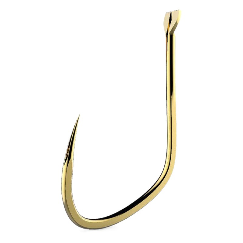 Heikeng Competitive Carp Carp Horn Hook A1 Trough Improved Hook Type Thornless Golden Fishing Accessories Fishing Gear Supplies