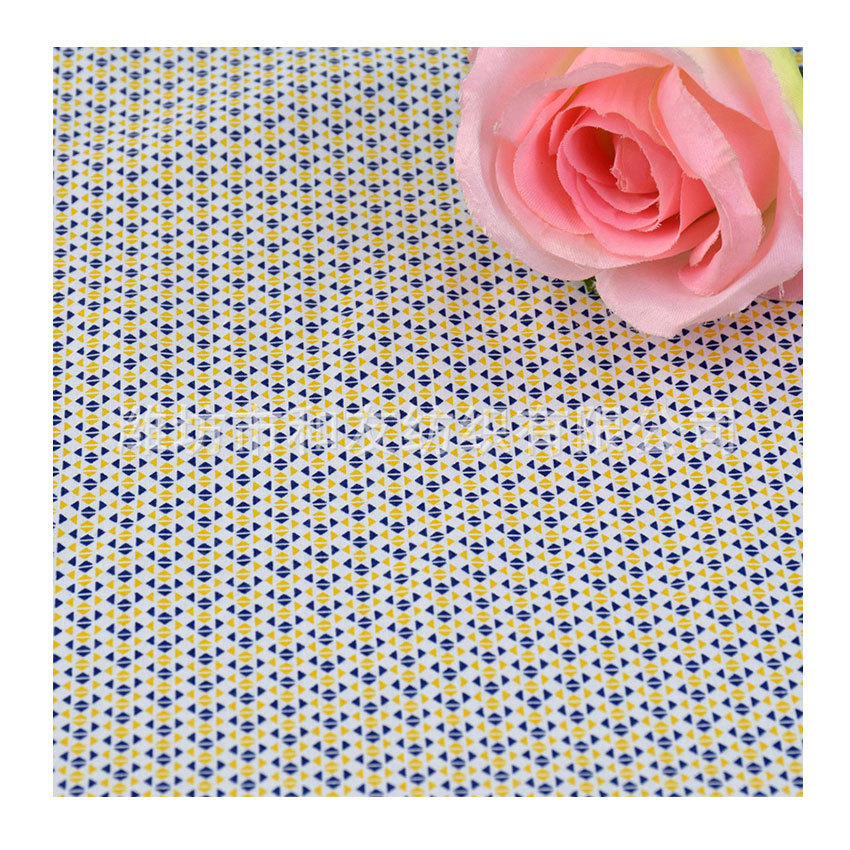 Woven 60 Cotton Plain Printed dress Printed Cloth Fashion Women's Skirt suit Fabric Garment