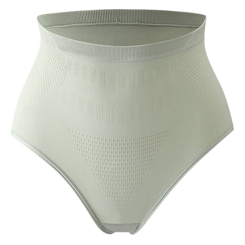 High waist belly contracting underwear women's postpartum body shaping waist shaping hip lifting graphene antibacterial cotton crotch plus size shorts
