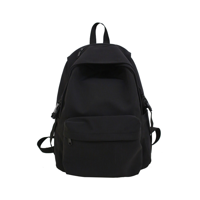 Picture of Japanese Style Solid Color Fashionable Nylon Backpack Women's Schoolbag Women's Korean Style Senior high school Lightweight Backpack Women's College Student Backpack