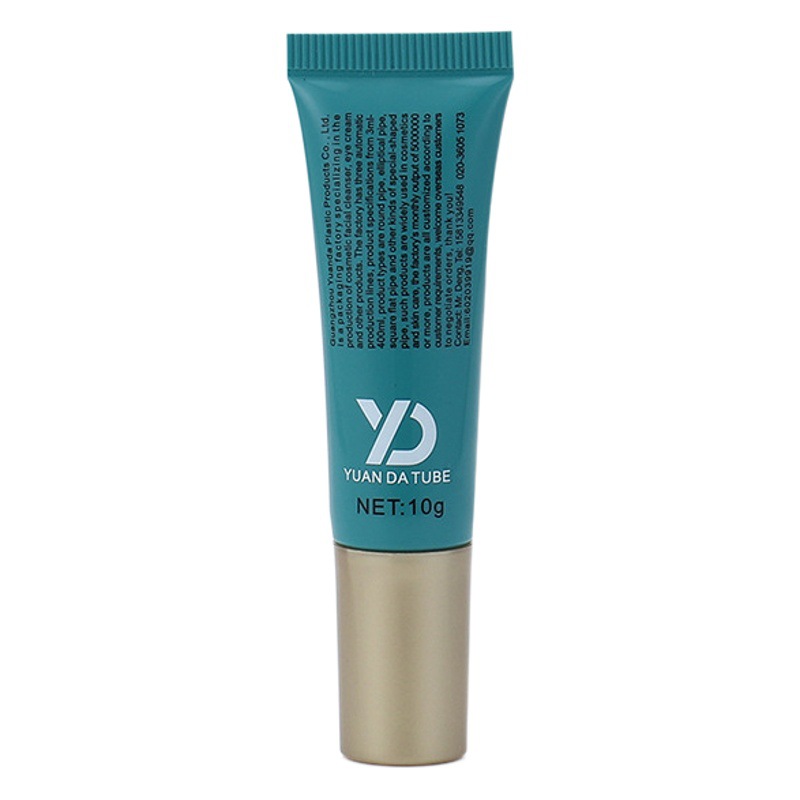 19MM straight edge pointed mouth cover hose cosmetic hose facial cleanser hand cream sunscreen hose pe hose packaging material