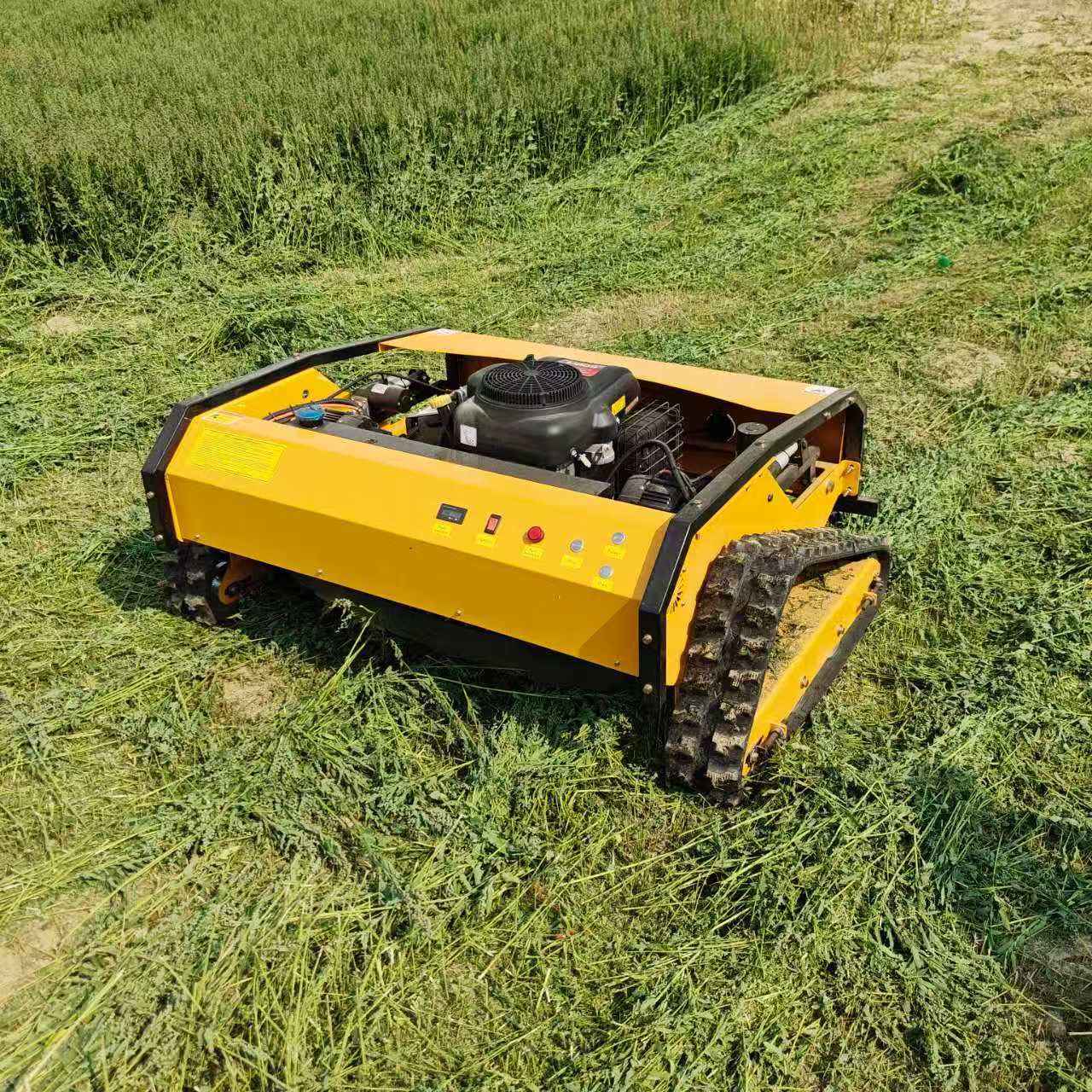 Source Manufacturer Crawler-Type Four-Stroke Lawn Mower, Crawler-Type Lawn Weeder, Agricultural Multi-Function Lawn Mower