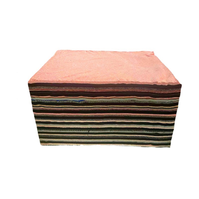 Picture of Mixed Color Machine Wiping Cloth, Cotton Industrial Rag, Oil-Absorbing and Water-Absorbing Waste Standard Specification Rag Manufacturer Supply Wholesale