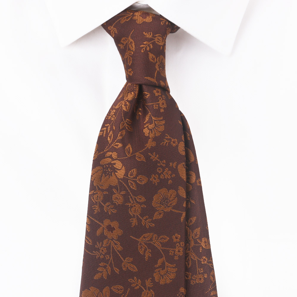 Picture of Tie Men's Dress Korean British Gentleman European and American Style Striped Brown khaki 8CM Hand Tie Professional Fashion
