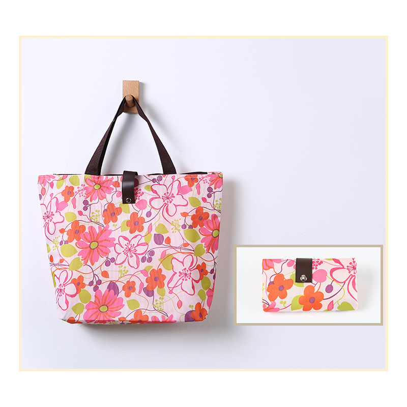 Picture of Oxford Cloth Foldableing Shopping Bag Satchel Shopping Bag Satchel Advertising Environmentally Friendly Foldableable Grocery Shopping Bag Customization